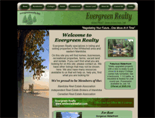 Tablet Screenshot of evergreenrealty.biz